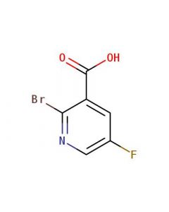 Astatech 2-BROMO-5-FLUOROPYRIDINE-3-CARBOXYLIC ACID, 95.00% Purity, 0.25G